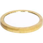 Espejo de bambú circular "Bella"  (BE29)